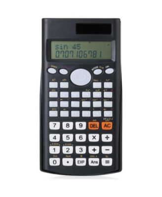 Scientific Calculator, Solar Power, 2 Line Calculator,