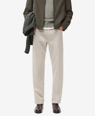 MANGO - Men's Corduroy Regular-Fit Pants