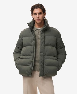 MANGO - Men's Short Puffer Water-Repellent Anorak