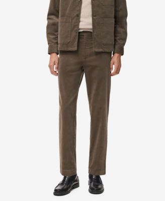 Men's Regular Fit Corduroy Cotton Pants