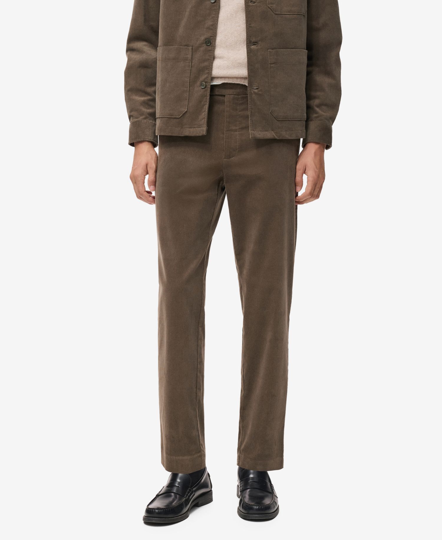 Men's Regular Fit Corduroy Cotton Pants
