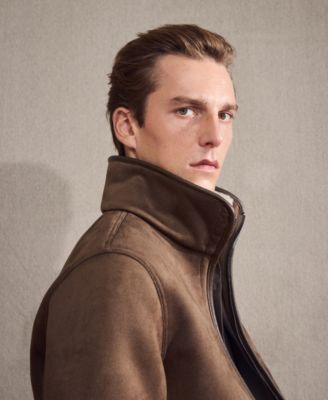 Men's Reversible Sheepskin Effect Jacket