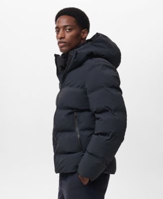 Men's Waterproof Hood Puffer Coat