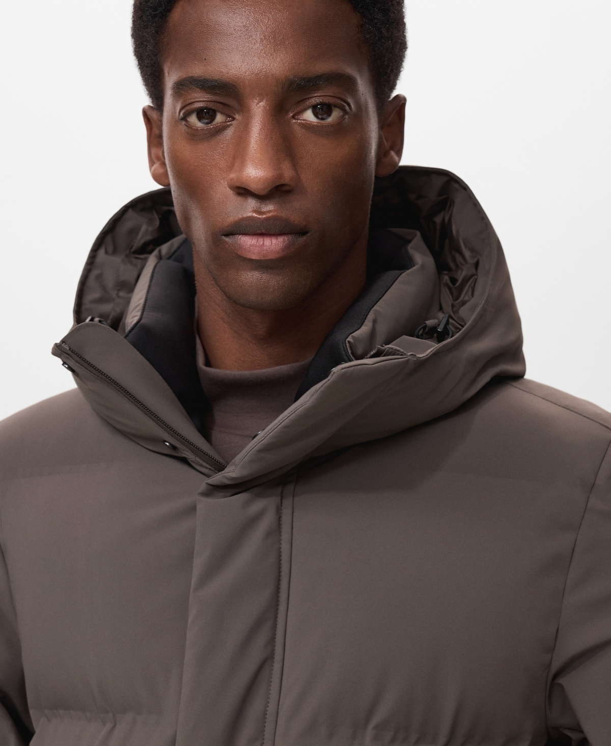 Mango Men's Thermoregulating Waterproof Padded Anorak