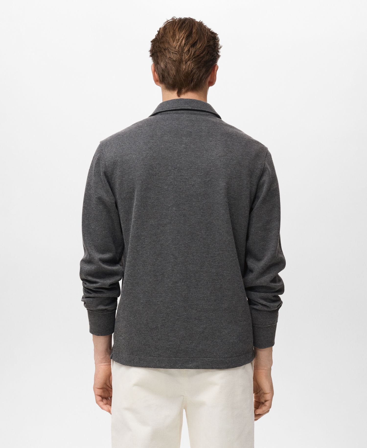 Men's Regular-Fit Polo Sweatshirt