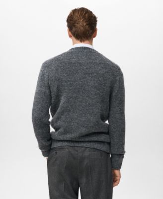 Men's Knitted Button Cardigan