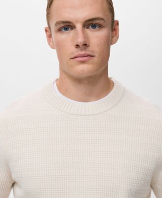 Men's Structured Knitted Sweater