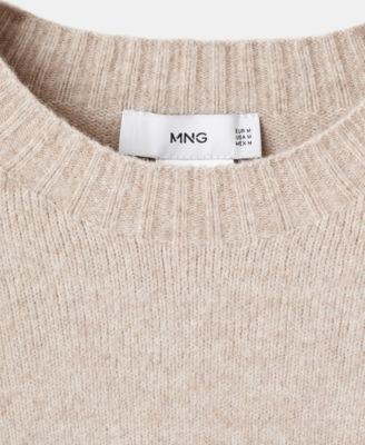 Men's Knitted Wool Blend Sweater