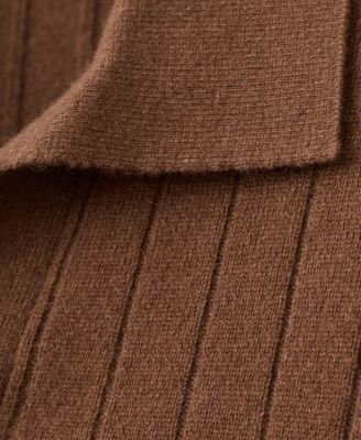 Men's Cashmere Polo Sweater