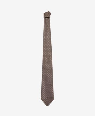MANGO - Men's Polka-Dot Silk Tie
