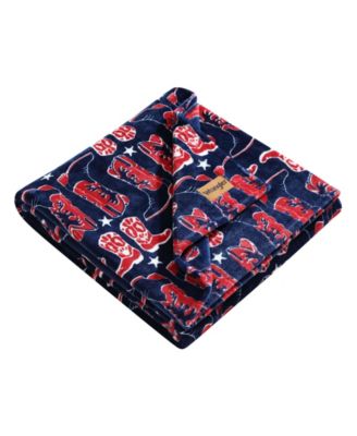 Americana Printed Ultra Soft Plush Fleece Throw, 50" x 70"