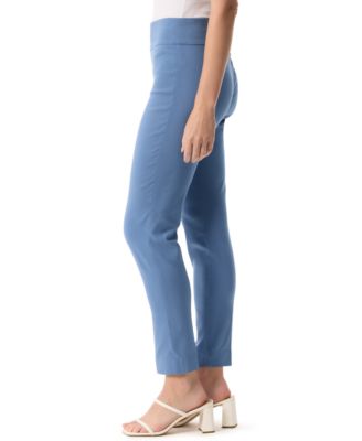 Women's Tummy-Control Printed Pull-On Slim Trousers