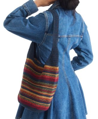 Women's 120 Crochet Small Hobo Bag