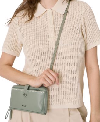 Women's Iris Leather Convertible Crossbody Bag