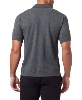 Men's Classic-Fit Two-Button Polo Shirt