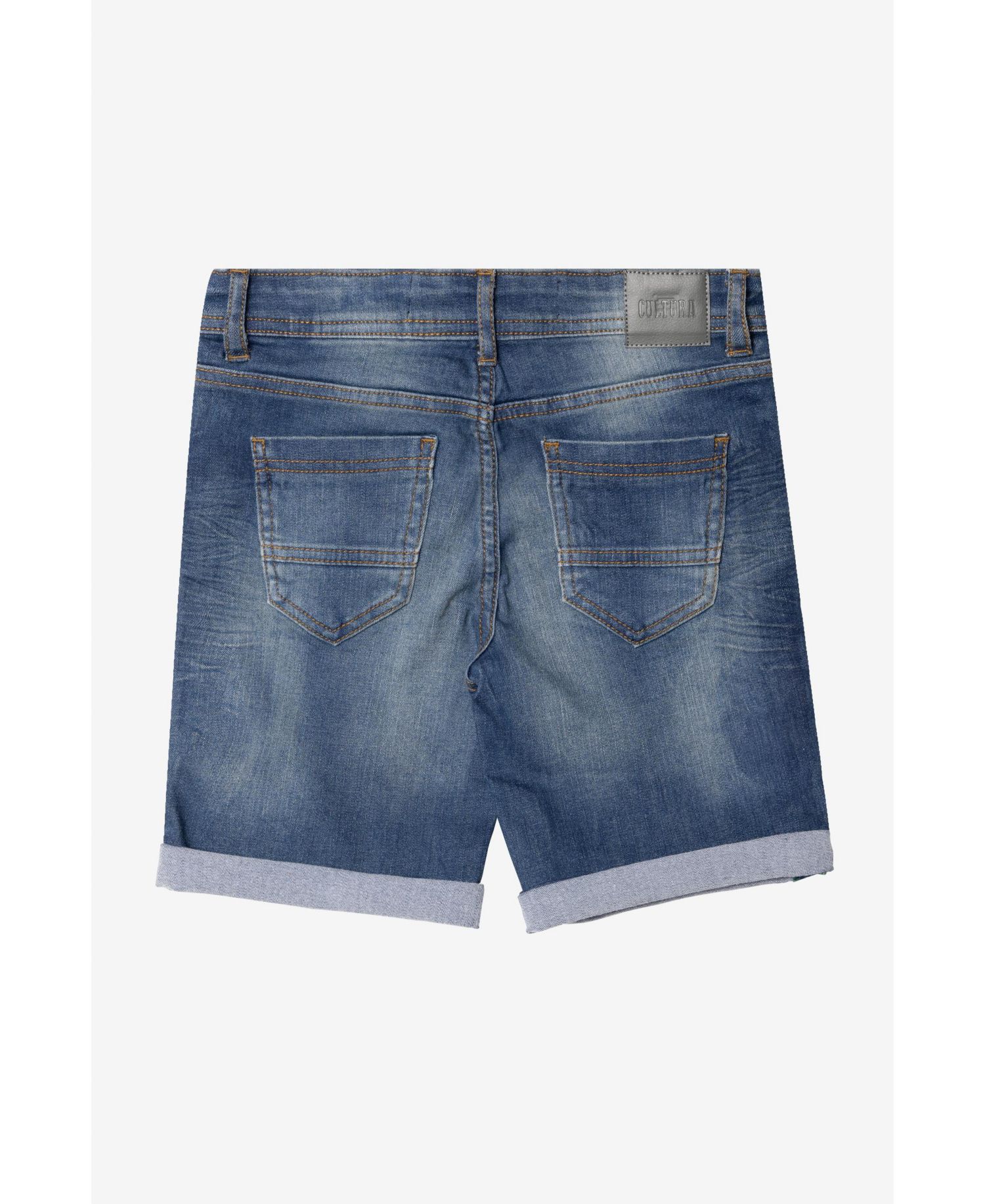 Big Boys Roll-Up Denim Shorts 2-Pack