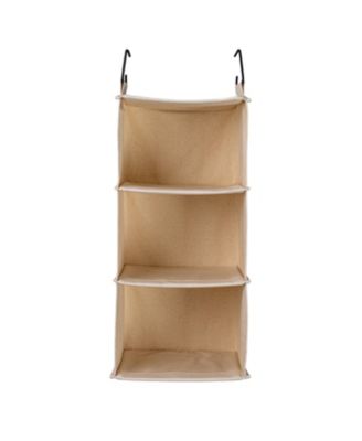 Household Essentials Cedarline 3-Shelf Hanging Closet Organizer, Natural