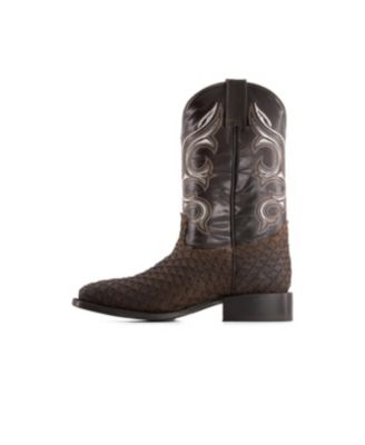 Men's Real Leather Cowboy Boots