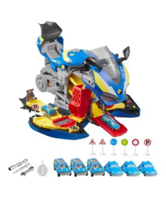 Motorcycle Engine Toy, 25 PCS Mechanic Toy with Lights & Sounds, Removable Parts, Simulated Riding, Workshop Toy