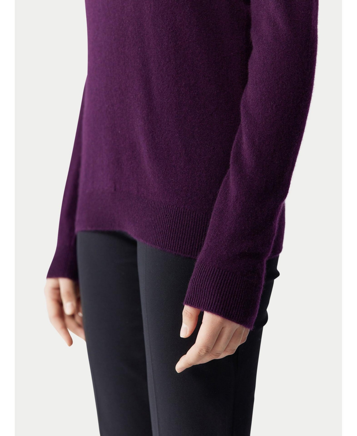 Gobi Cashmere Women's Essential Cashmere Crew Neck Sweater
