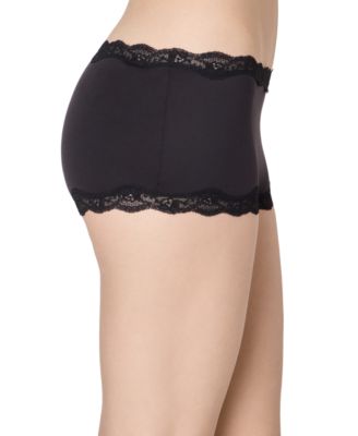Women's Everyday Pretty Lace Mid Rise Boyshort Panty