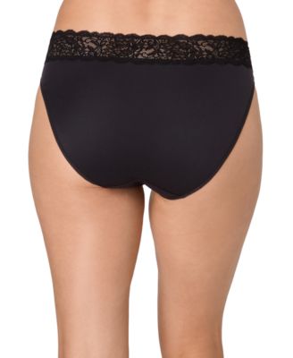 Women's Everyday Pretty Lace Hi Cut Brief Panty