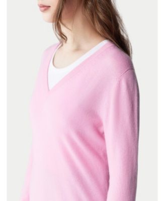 Women's Essential Cashmere V-Neck Sweater