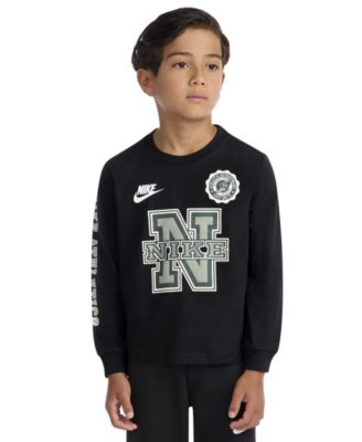 Boys' 2T-7 Athletics Long-Sleeve T-Shirt