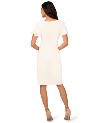 Women's Embellished-Sleeve Sheath Dress