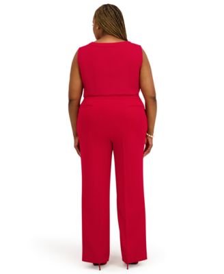 Women's Crewneck Sleeveless Top, Regular and Plus Size