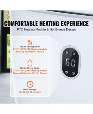 Towel Warmer for Bathroom, 35L Large Bucket Dryer with Auto Shut-Off, Fits 6 Oversized Towels, Blankets, Clothes, and Bathrobes for Spa Use