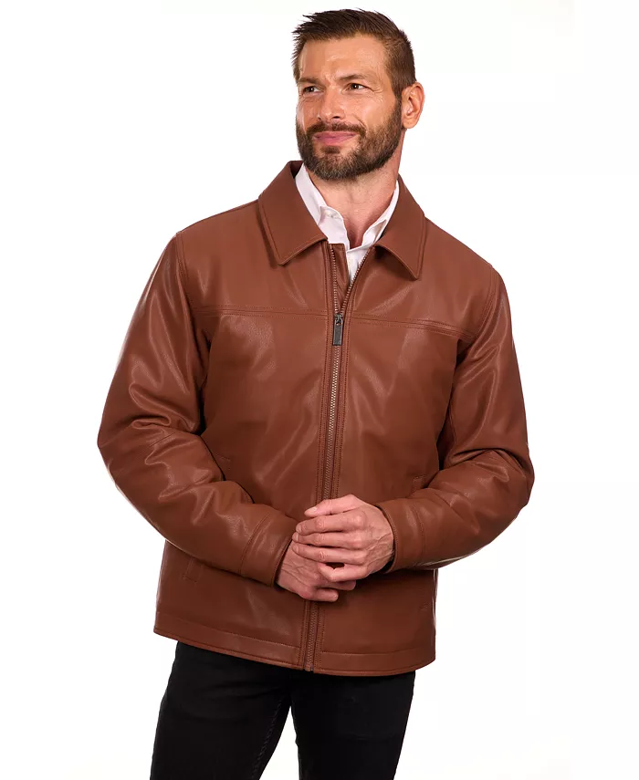 Men's Classic Leather Jacket - thumbnail 9