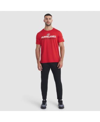 Men's Red Carolina Hurricanes Authentic Pro Rink Tech T-Shirt