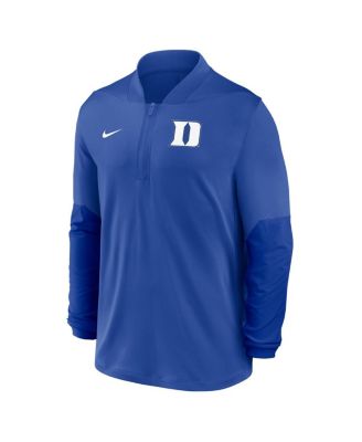 Men's Royal Duke Blue Devils One Goal Performance Half-Zip Pullover Sweatshirt