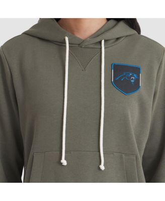 Women's Olive Carolina Panthers 2025 Salute to Service Sideline Standard Issue Dri-FIT Hoodie
