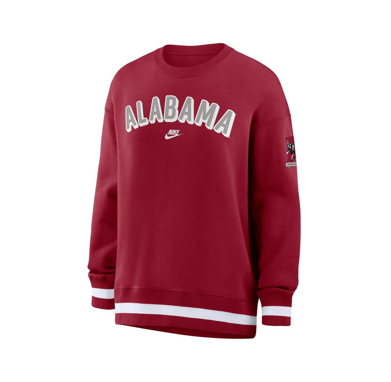 Women's Crimson Alabama Crimson Tide Oversized Legacy Phoenix Sweatshirt