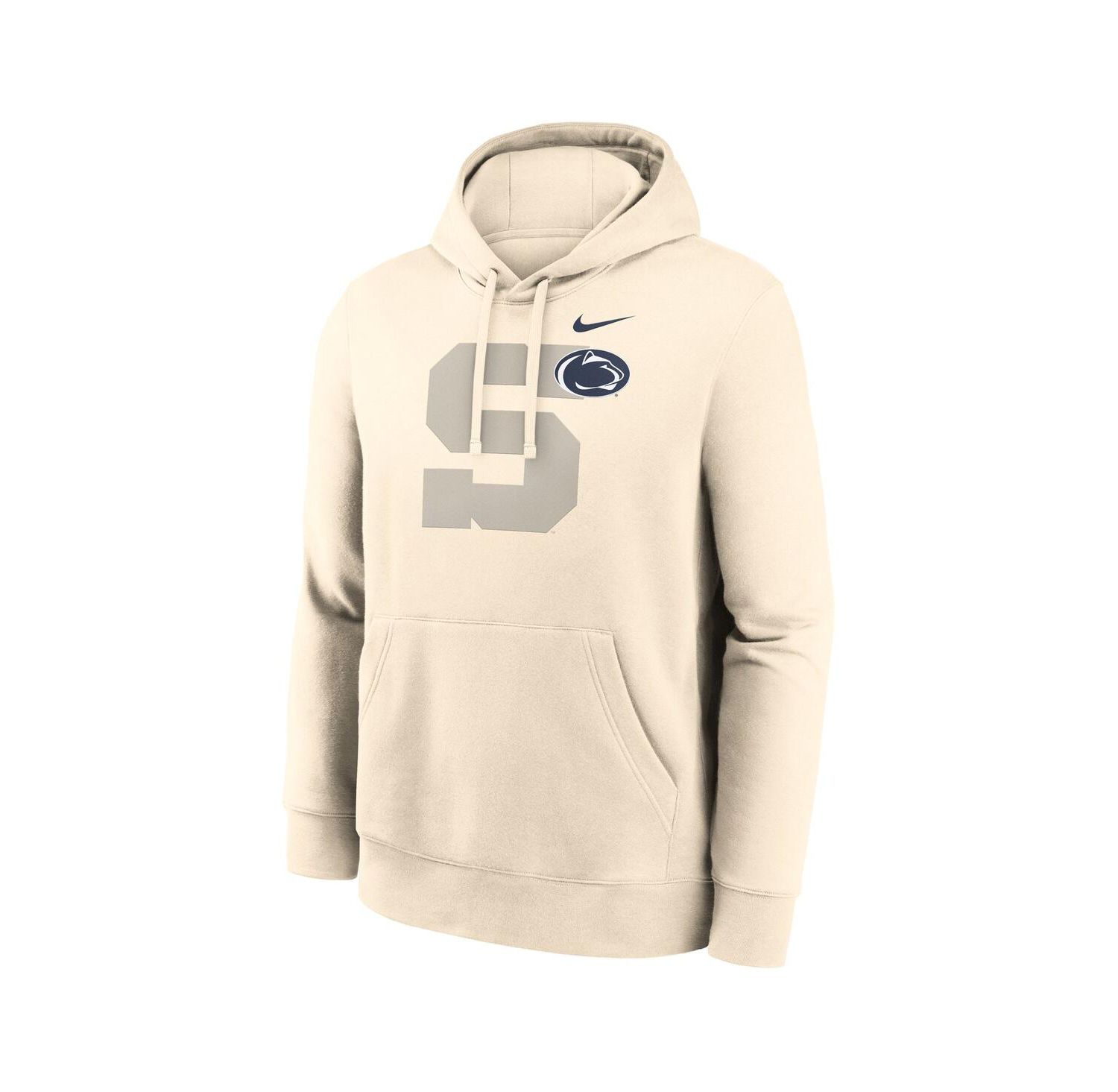 Men's Cream Penn State Nittany Lions Campus Shadow Hoodie