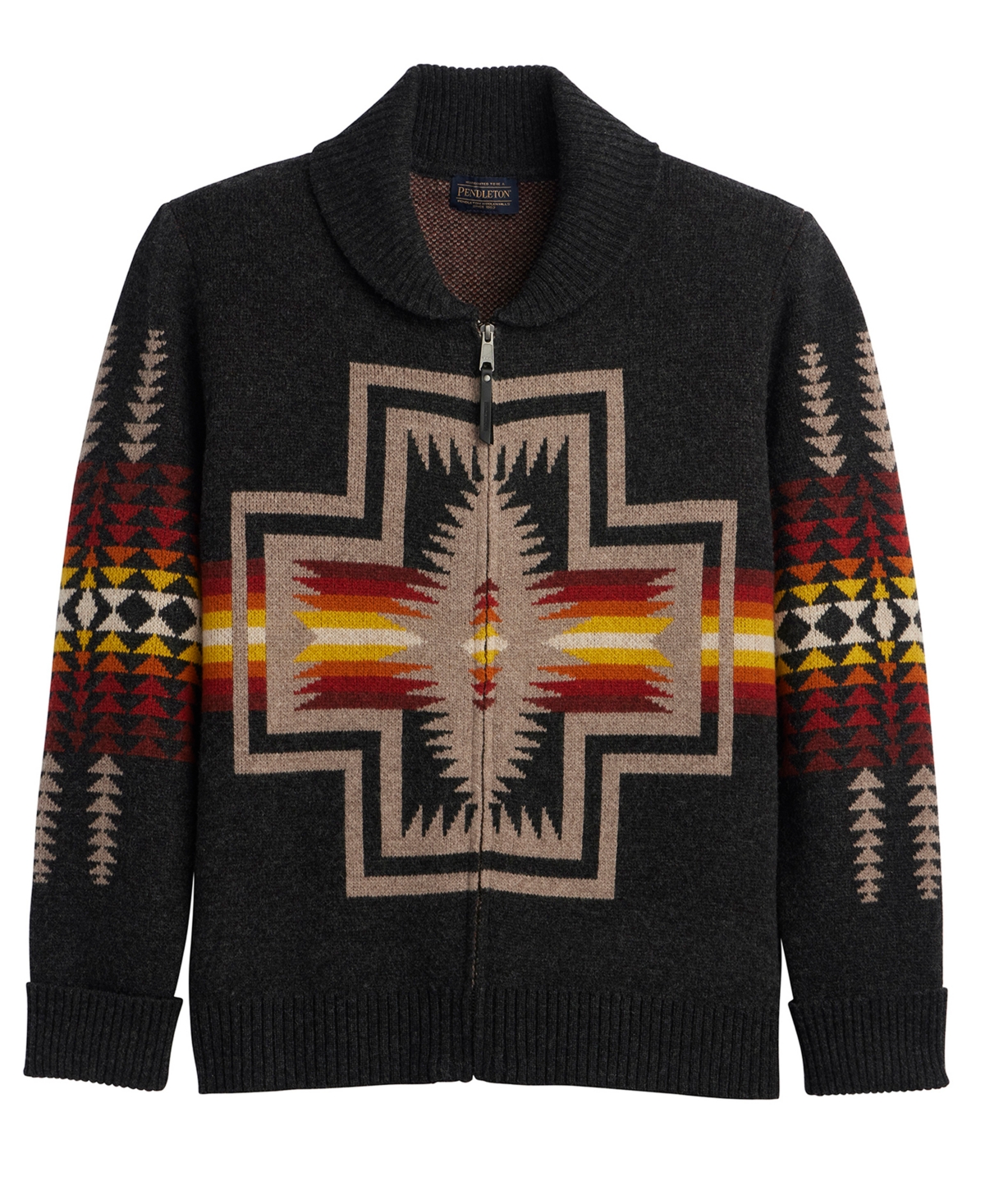 Pendleton Men's Harding Zip Long-Sleeve Cardigan Sweater