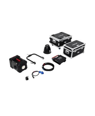 STORM XT52 5200W Point Source BLAIR LED Light with Dual Flight Case Kit, Bare Leads