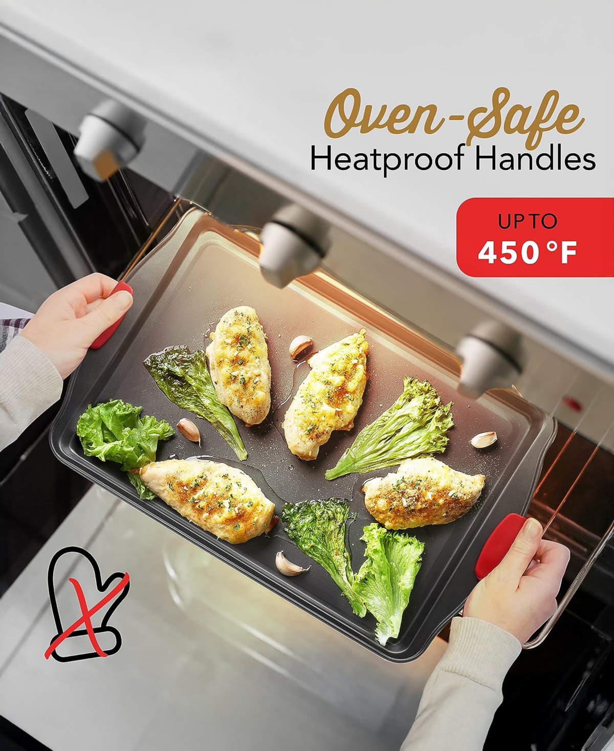 Nestl Premium 2-Pc. Baking Sheet Set