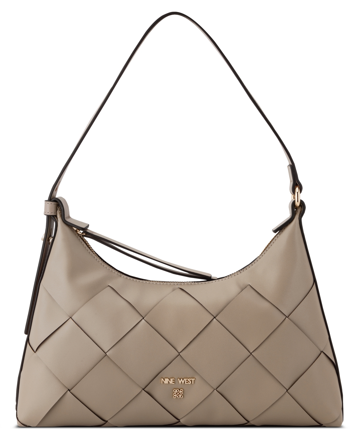 Nine West Jaslee Convertible Chain Flap Crossbody Bag In Gray