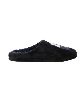Men's Beer Labels Black Scuff Slippers