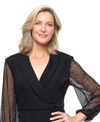 Women's Long-Sleeve Collared Top