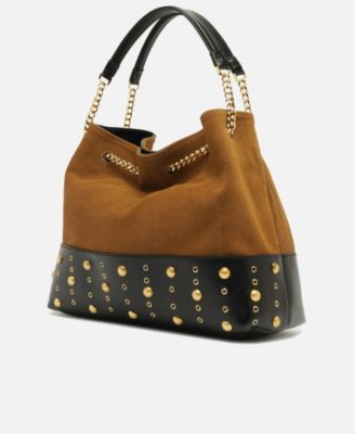Dallas Medium Suede Hobo Bag