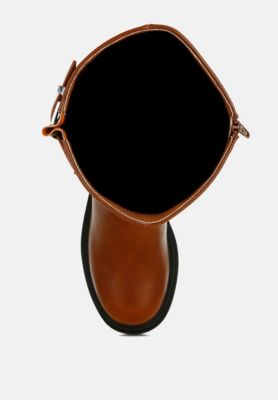 Womens Taimen Harnes Detail Long Boots