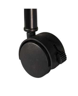 Rolling Laundry Sorter, 4 Bag Laundry Sorter Cart with Washable and Removable Bags, Black