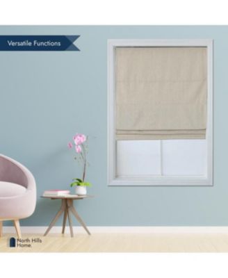 Polyester Pueblo 100% blackout Roman Blind
