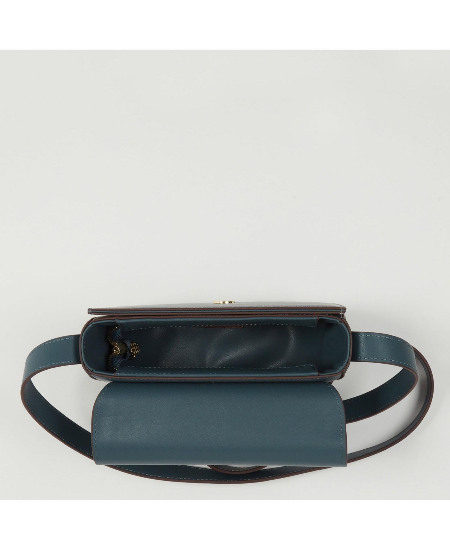Small Leather Saddle Bag Crossbody Purse Casual Handbag