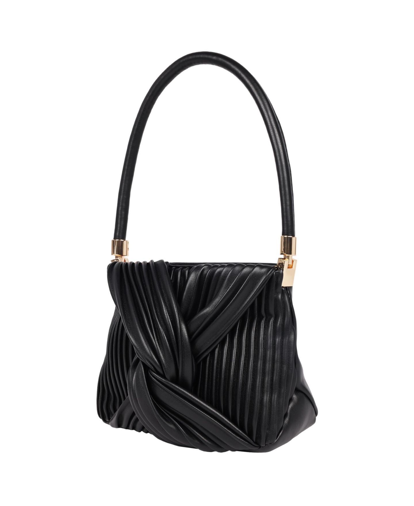 Женская сумка Jason Wu Pleated Knot Box Handle, цвет: Чёрный — фото 4