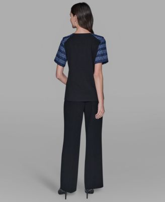 Women's Raglan Short-Sleeve Blouse